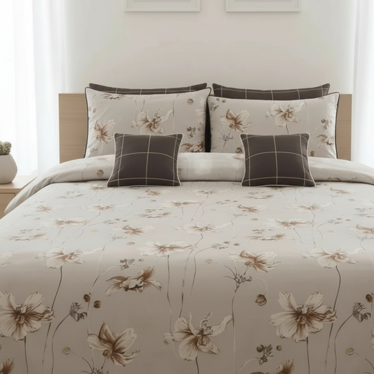 IV727 Cotton Duvet Cover Set - Without Filling