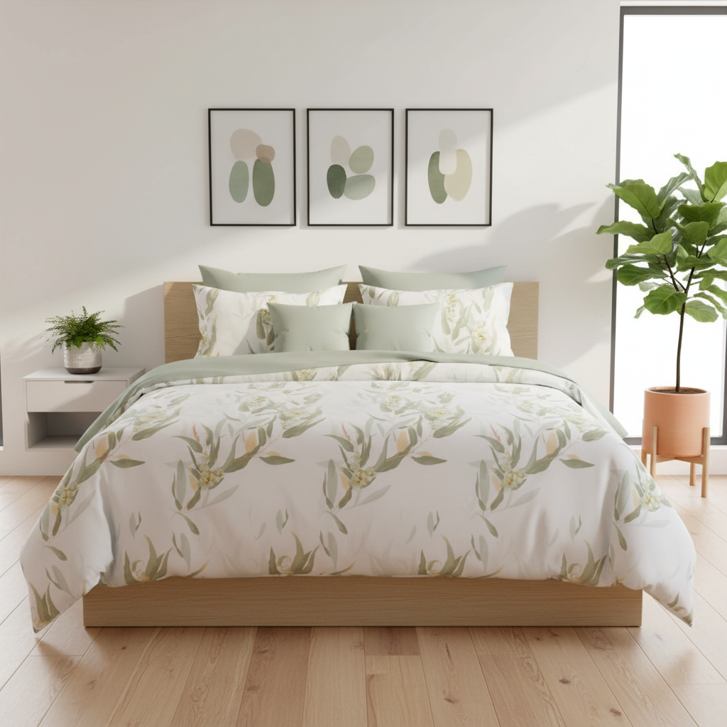 IV848 Cotton Duvet Cover Set - Without Filling