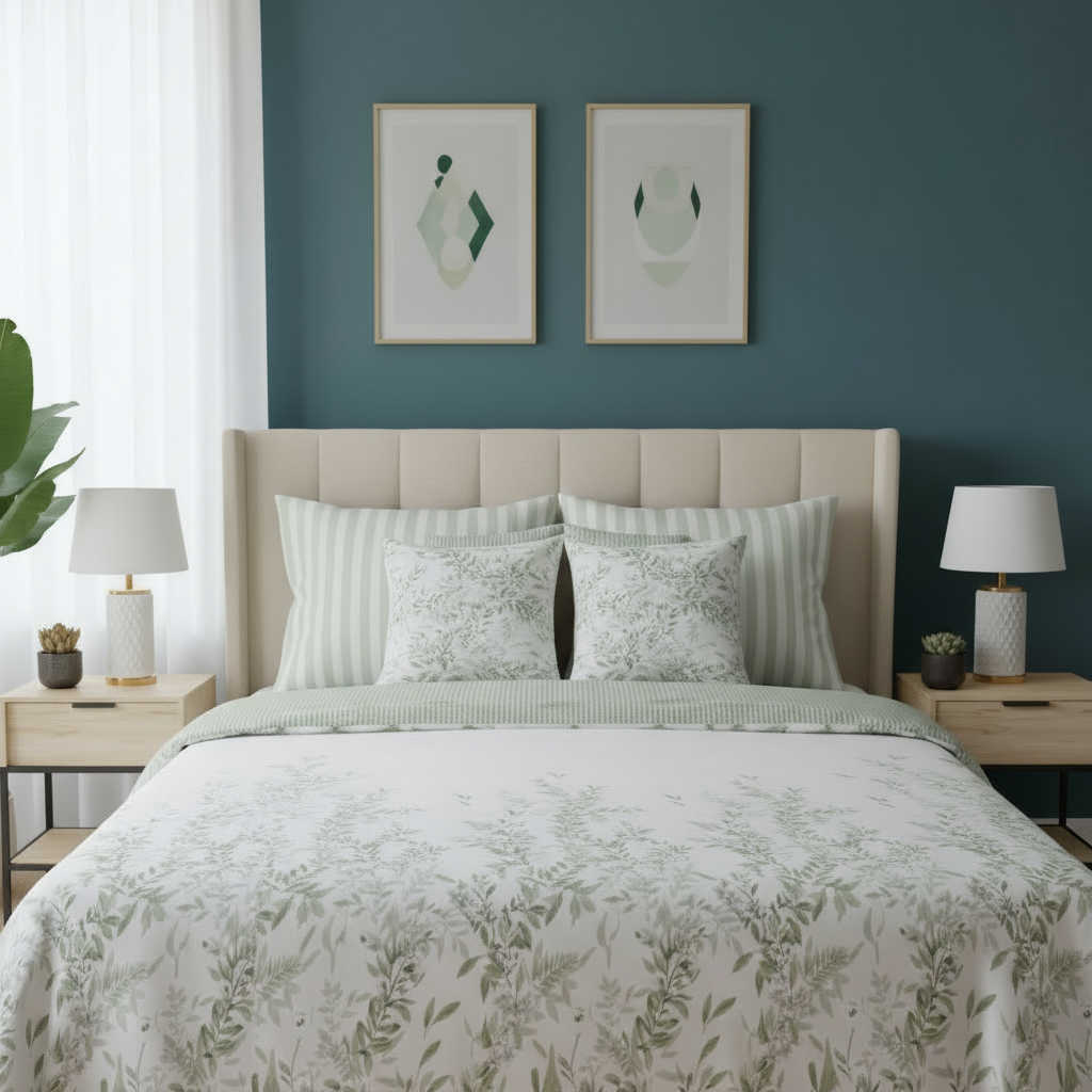 IV783 Cotton Duvet Cover Set - Without Filling