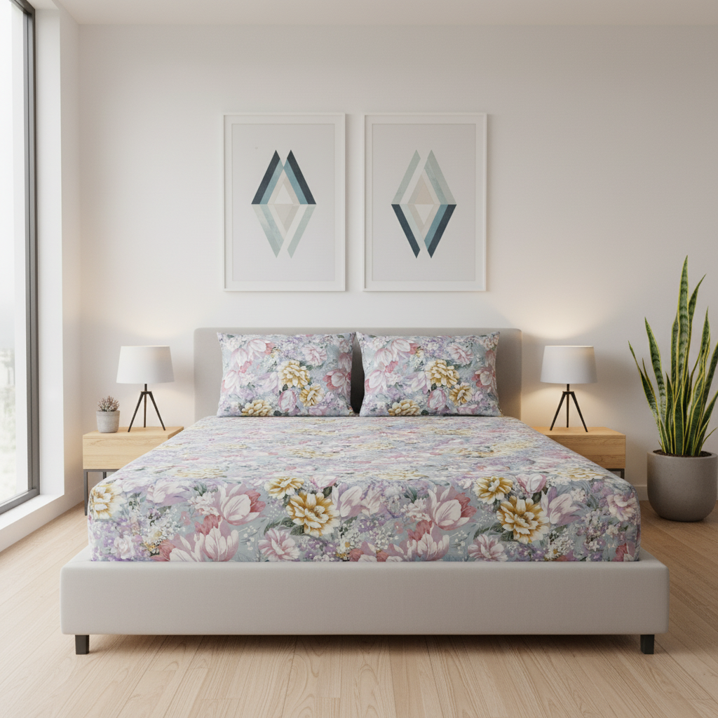 IVS236 Cotton Bed Sheet Set