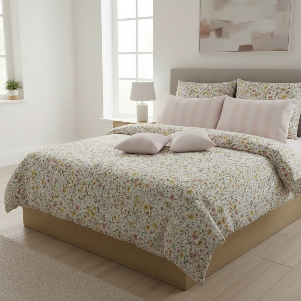 IV733 Cotton Duvet Cover Set - Without Filling