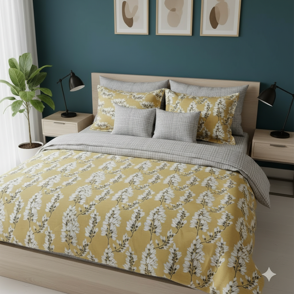 IV775 Cotton Duvet Cover Set - Without Filling