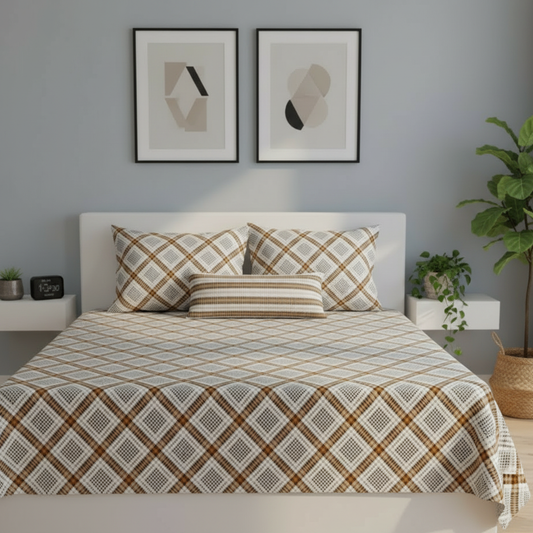 IVS009 Cotton Bed Sheet Set