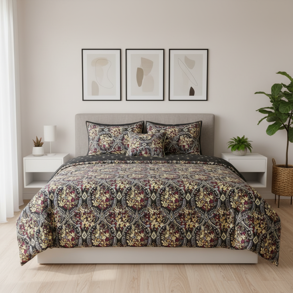 IV705 Cotton Duvet cover Set - Without Filling