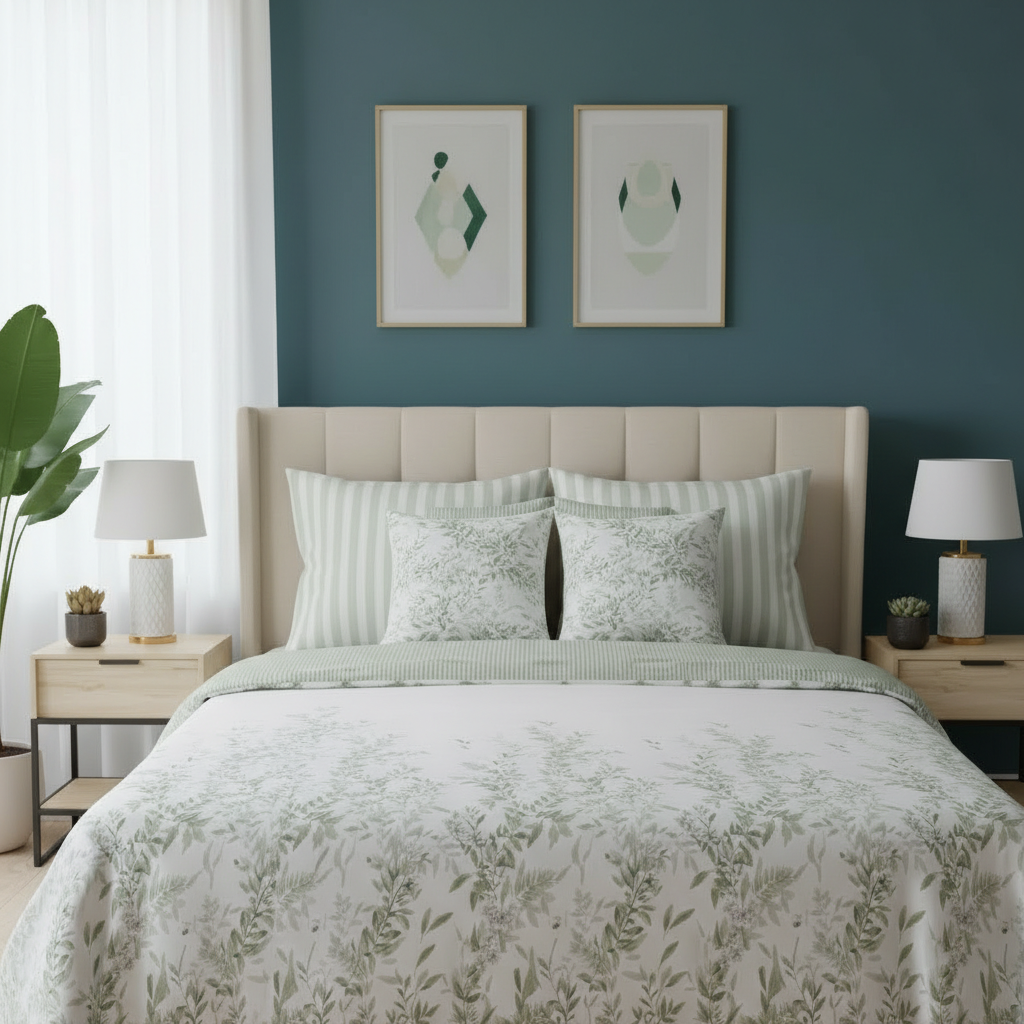 IV783 Cotton Duvet Cover Set - Without Filling