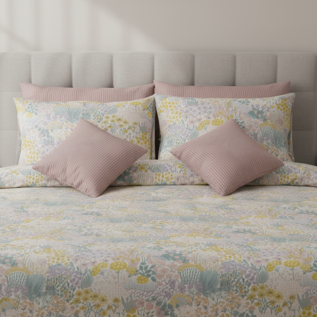 IV731 Cotton Duvet Cover Set - Without Filling
