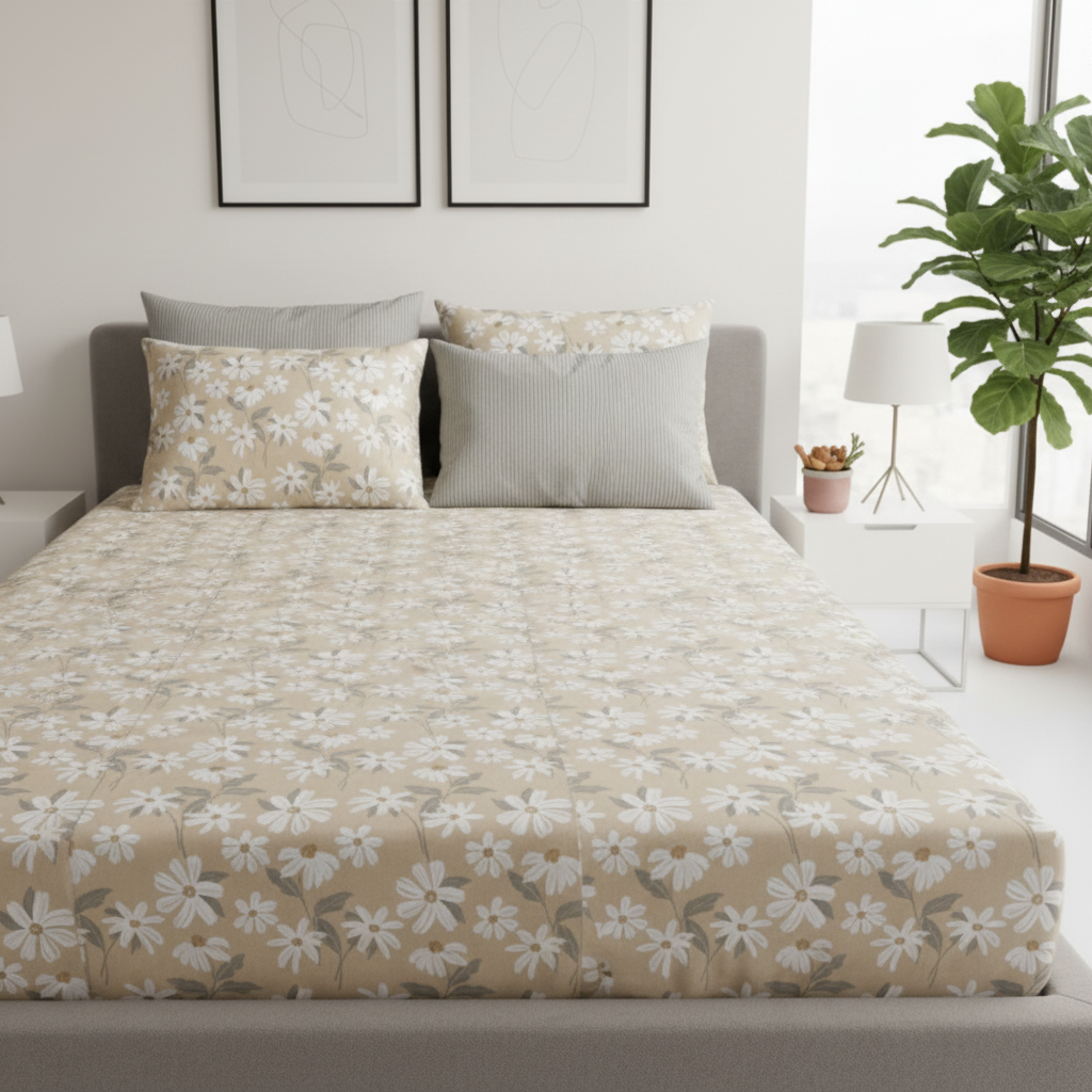 IVS734 Cotton Bed Sheet Set