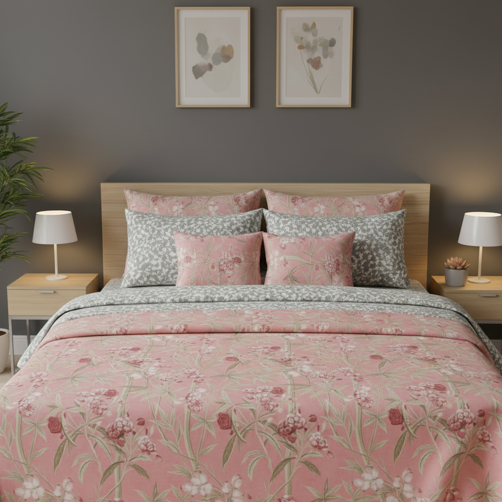 IV797 Cotton Duvet Cover Set - Without Filling