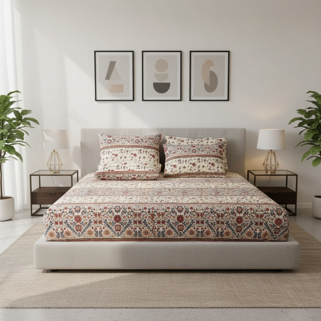 IVS223 Cotton Bed Sheet Set