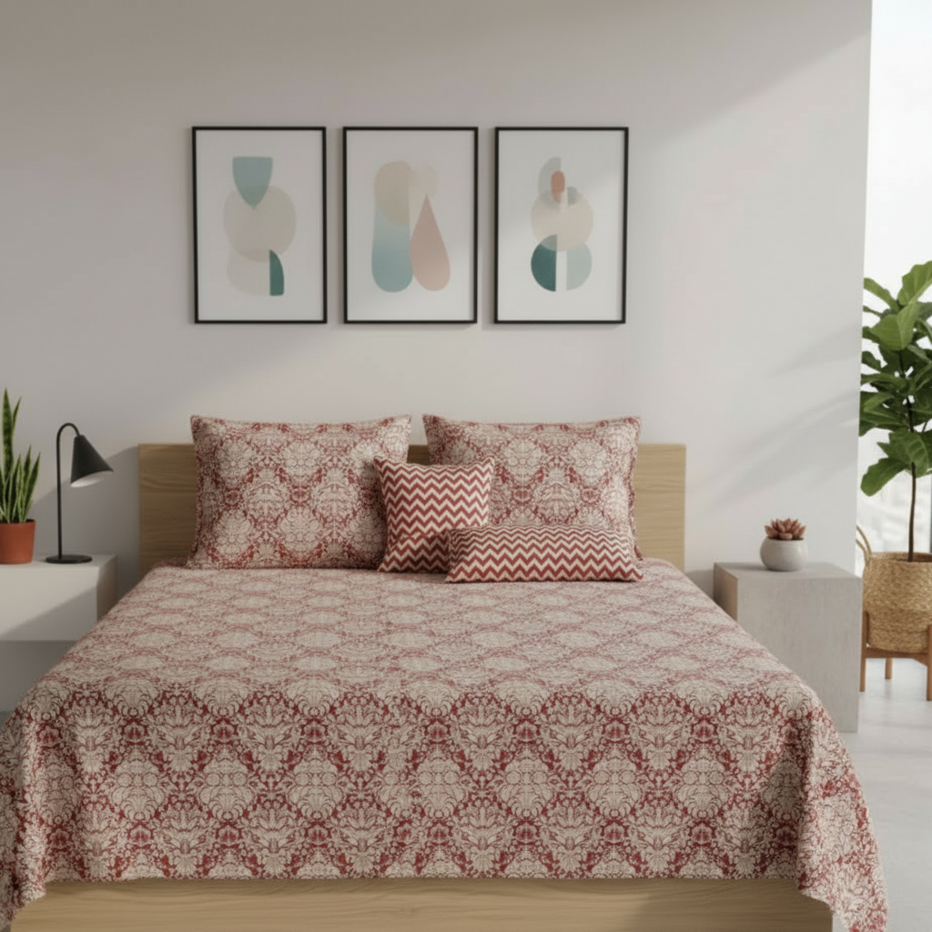IVS013 Cotton Bed Sheet Set