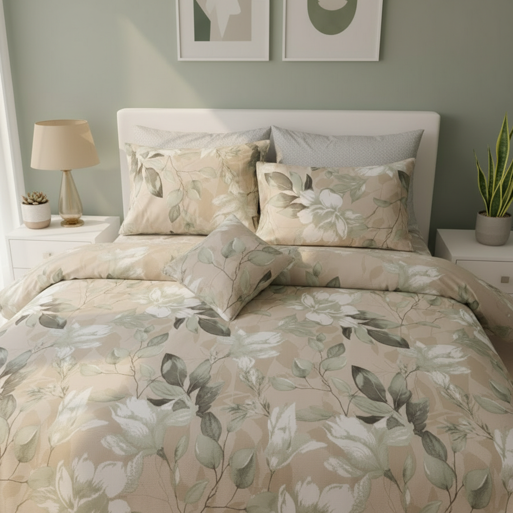 IV768 Cotton Duvet Cover Set - Without Filling