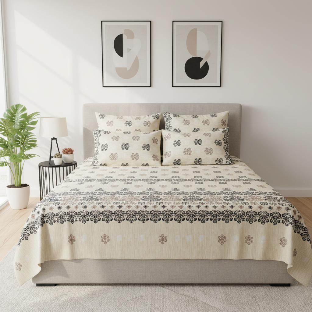 IVS229 Cotton Bed Sheet Set