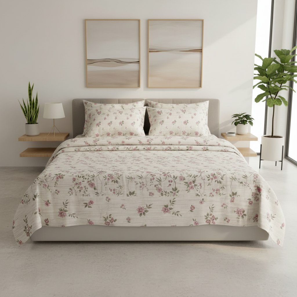 IVS020 Cotton Bed Sheet Set