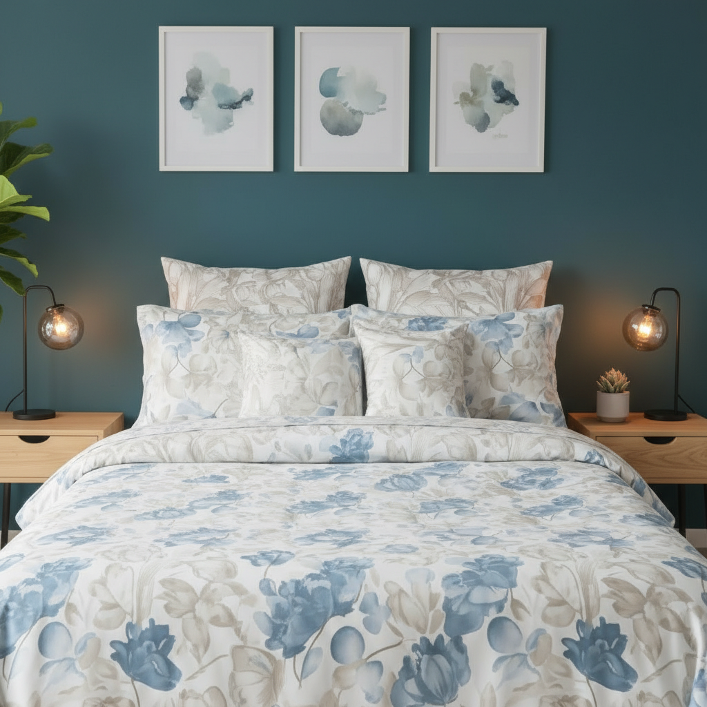 IV784 Cotton Duvet Cover Set - Without Filling