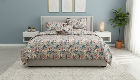 IV706 Cotton Duvet cover Set - Without Filling