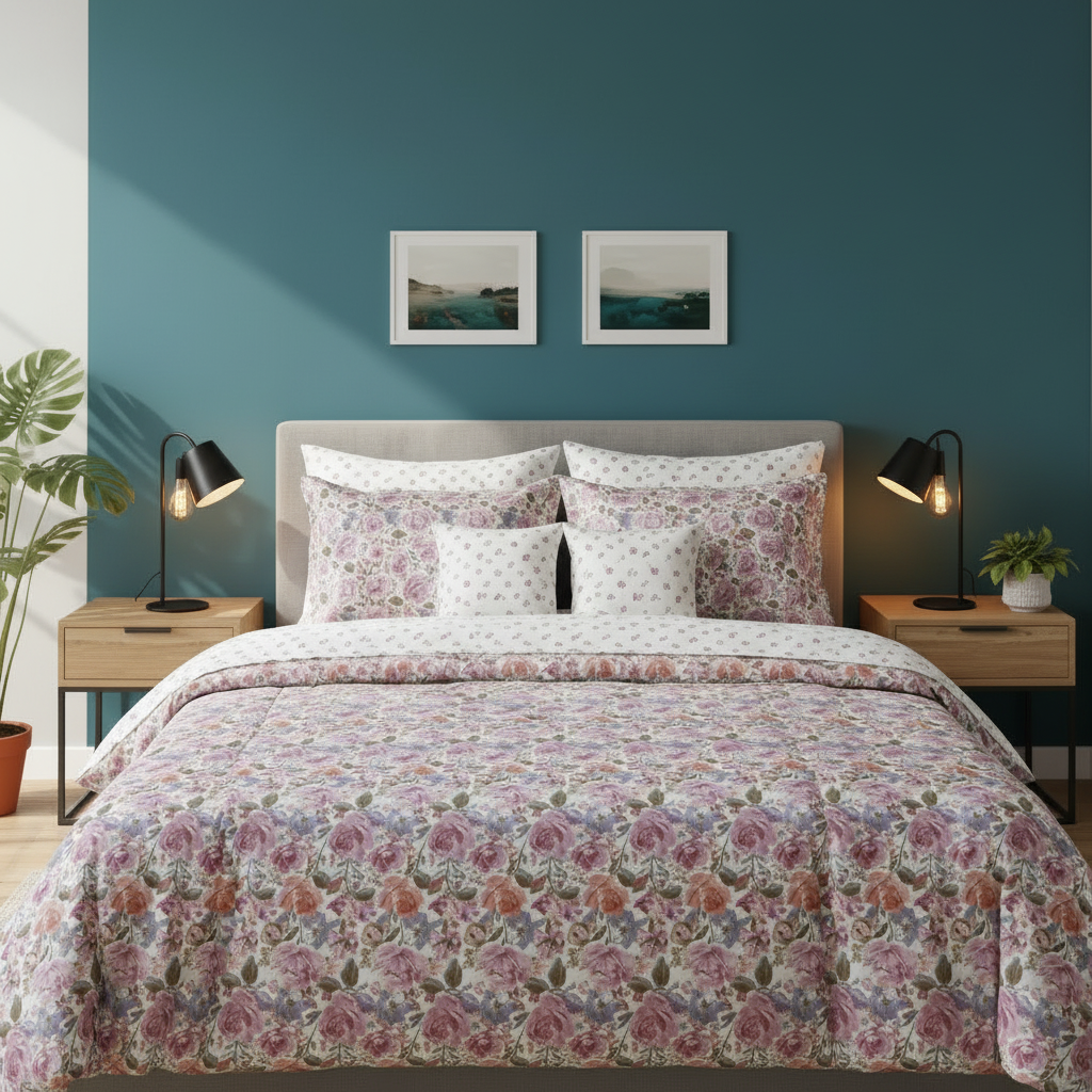 IV832 Cotton Duvet Cover Set - Without Filling
