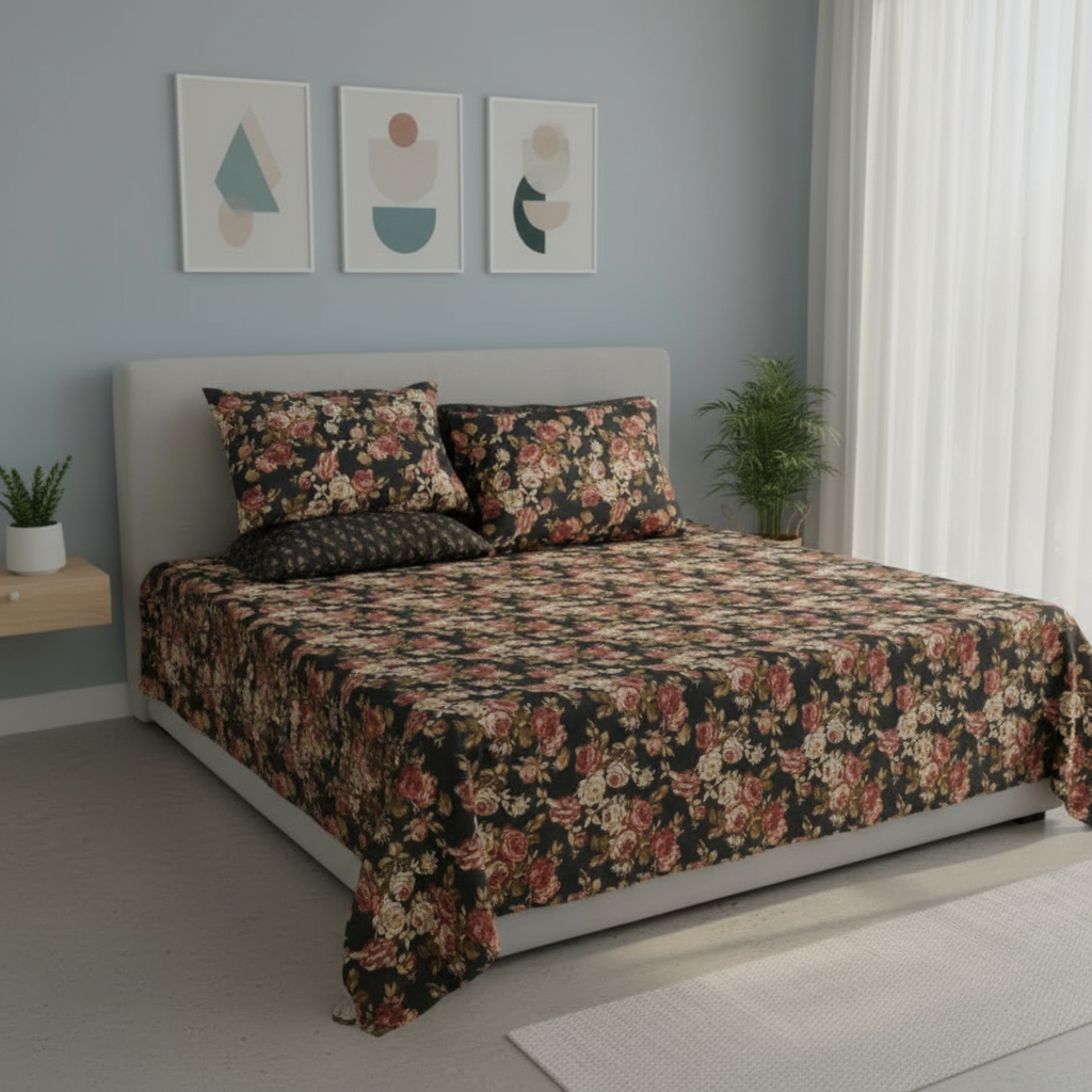 IVS007 Cotton Bed Sheet Set