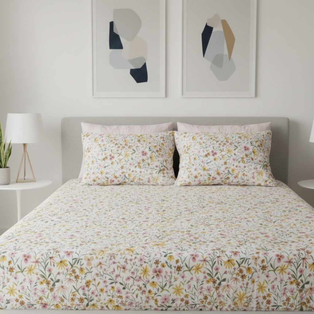 IVS733 Cotton Bed Sheet Set