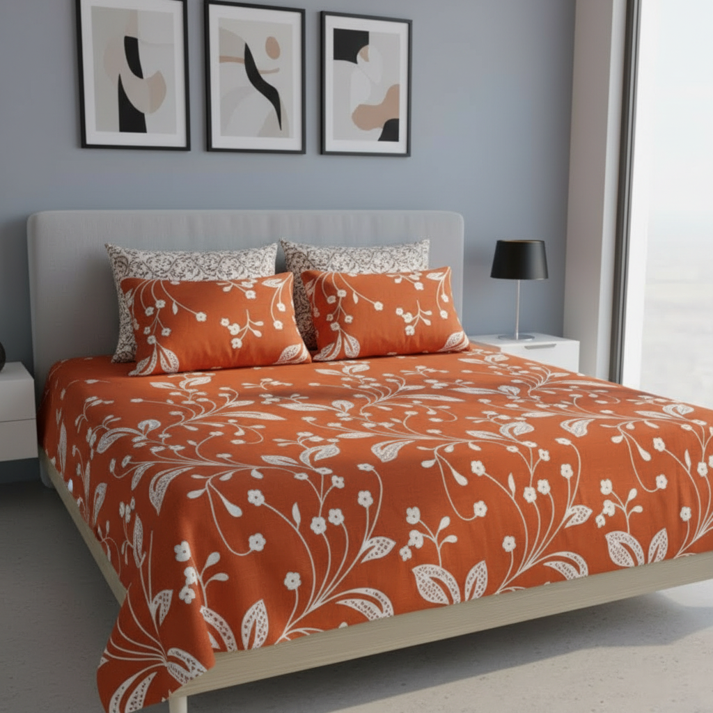 IVS004 Cotton Bed Sheet Set
