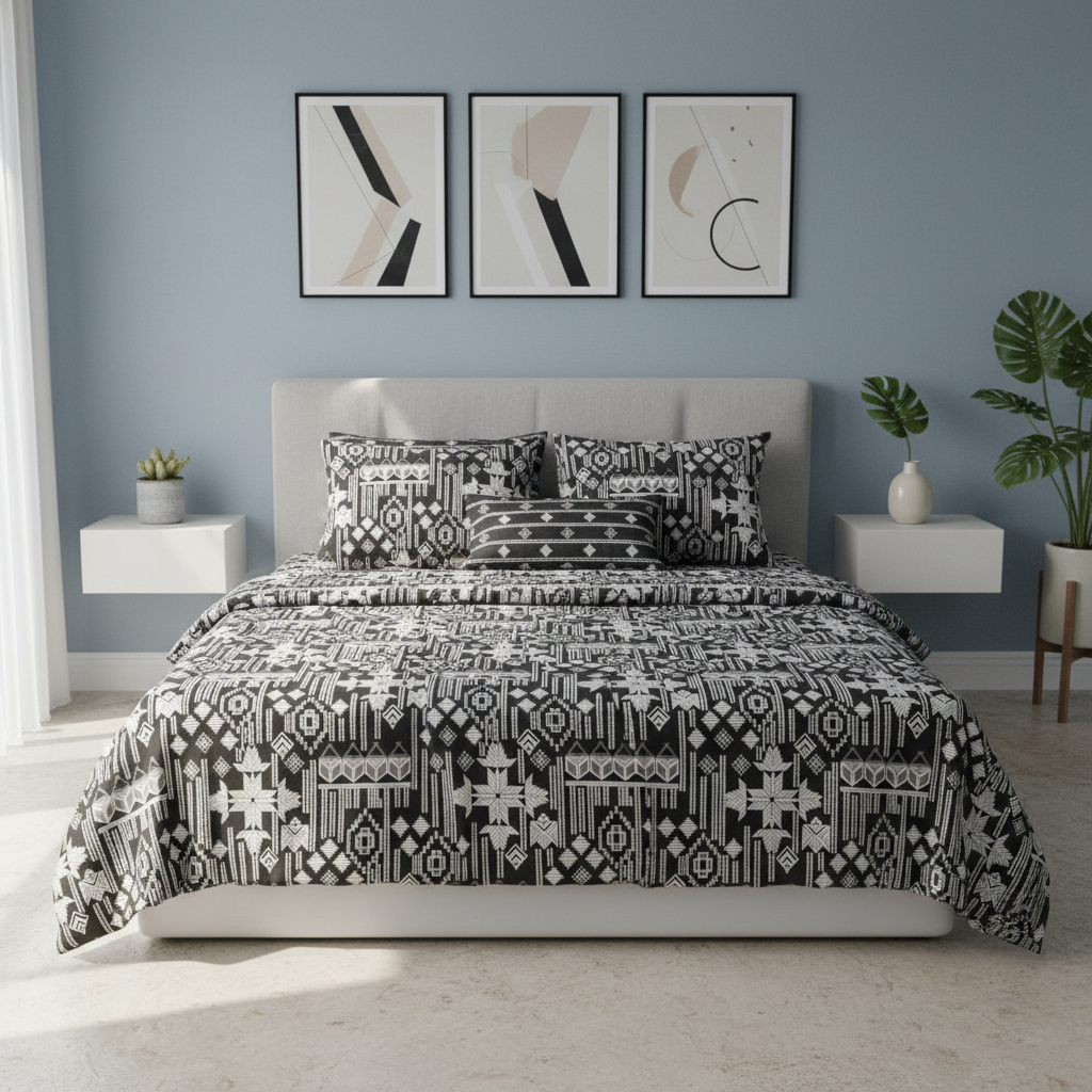 IVS015 Cotton Bed Sheet Set