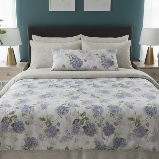 IV781 Cotton Comforter Set - Light Filling
