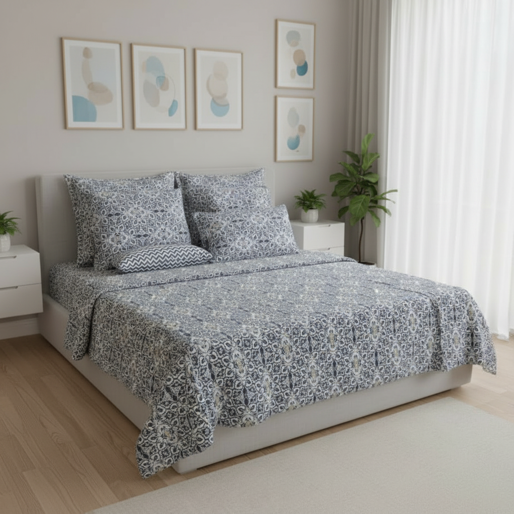 IVS012 Cotton Bed Sheet Set
