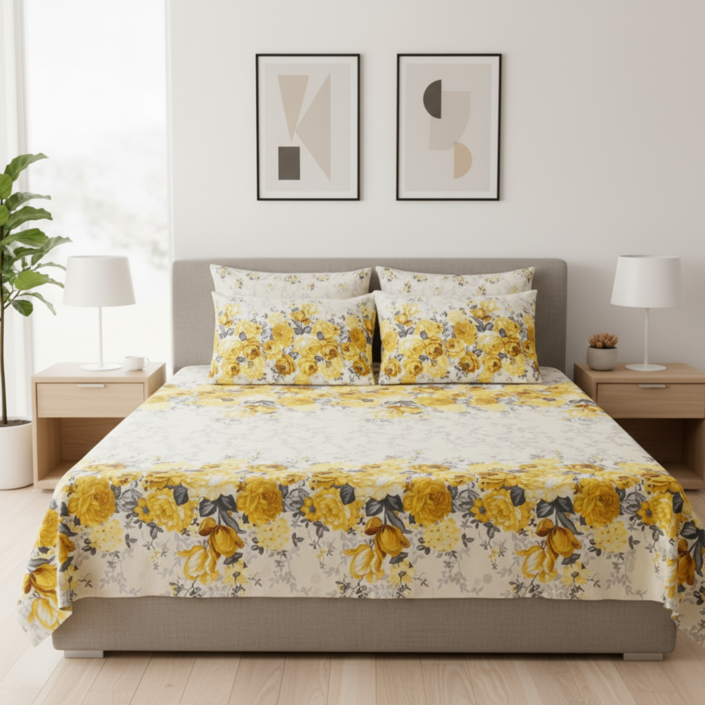 IVS234 Cotton Bed Sheet Set