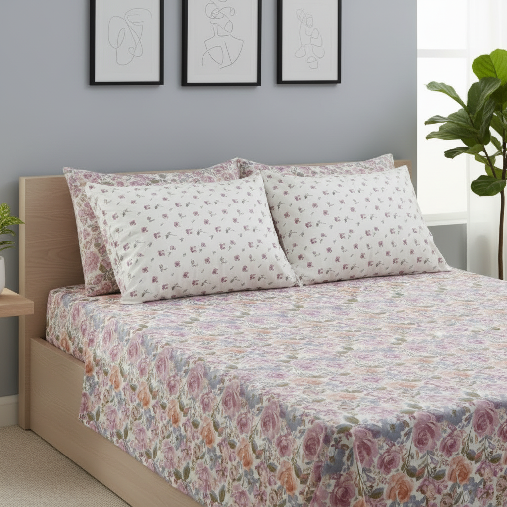 IVS832 Cotton Bed Sheet Set