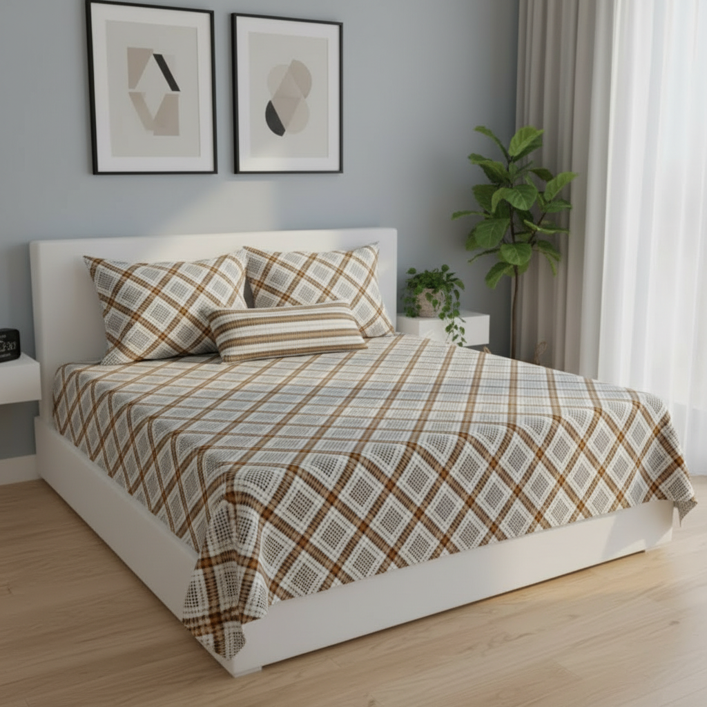 IVS009 Cotton Bed Sheet Set