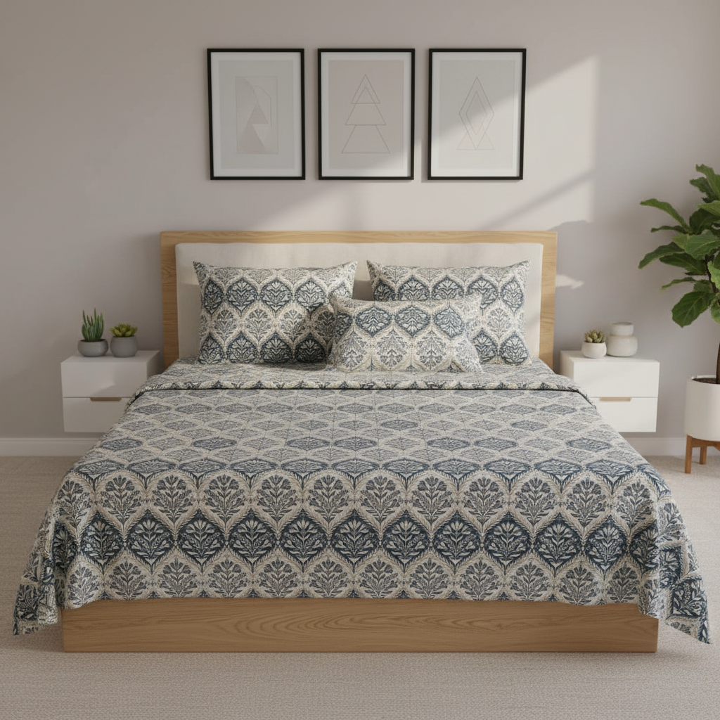IVS016 Cotton Bed Sheet Set
