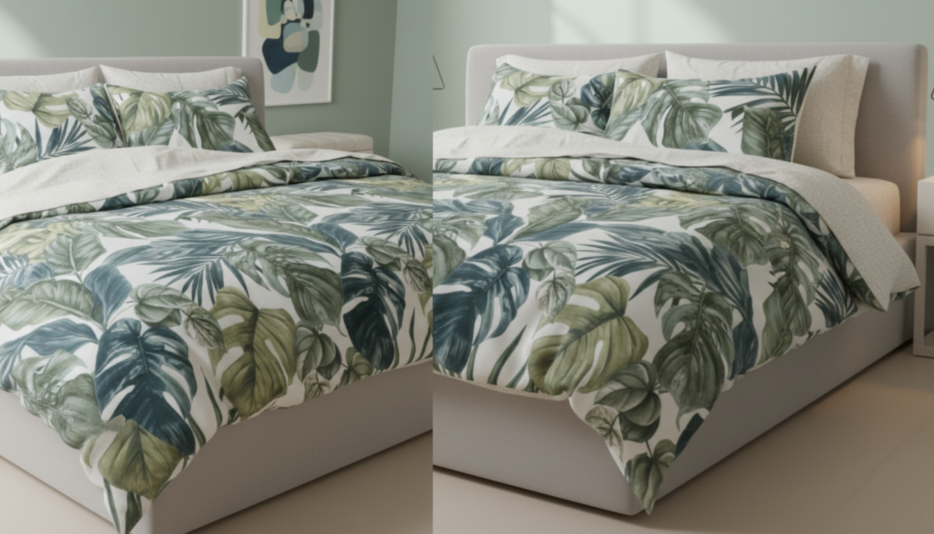 IV638 Cotton Duvet Cover Set - Without Filling