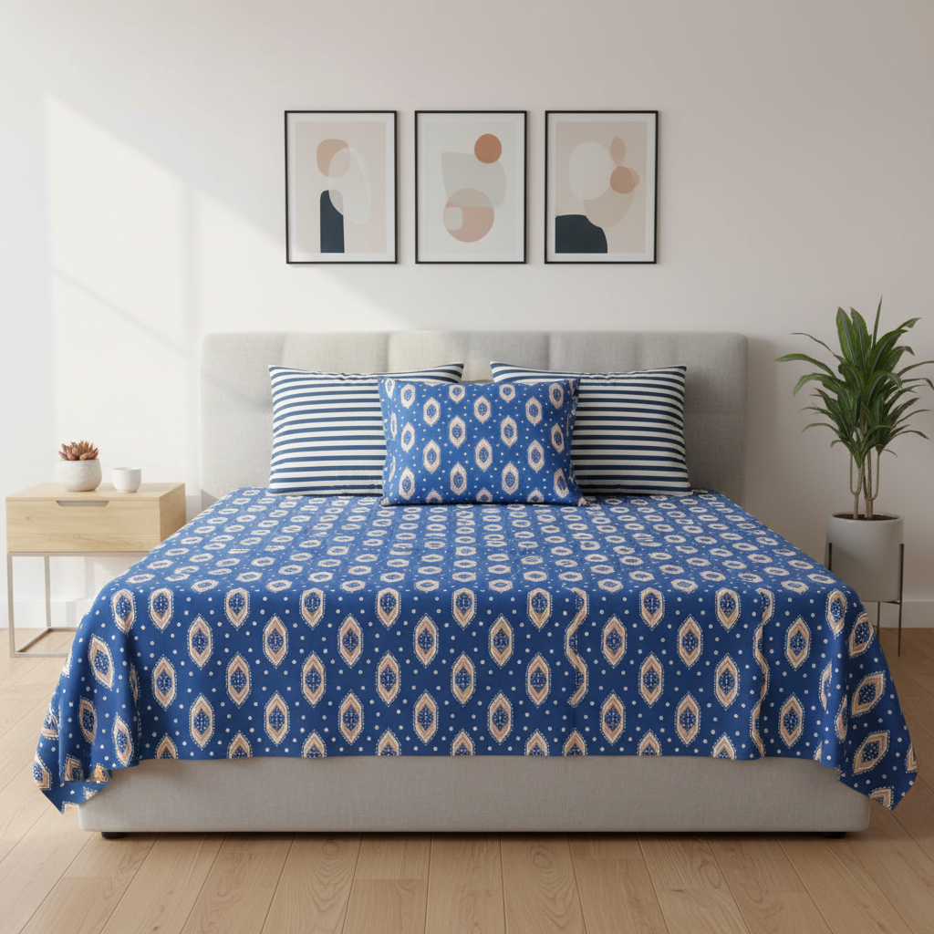 IVS821 Cotton Bed Sheet Set