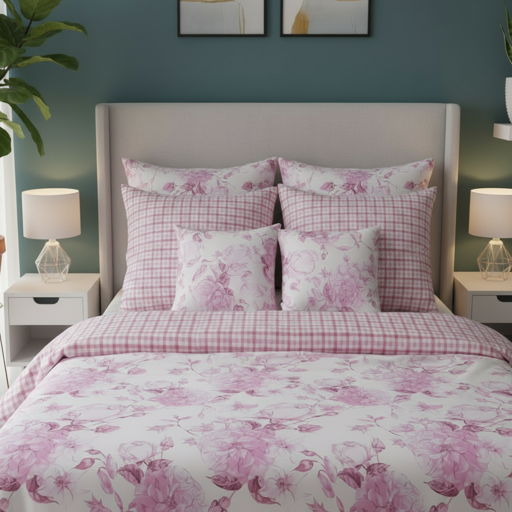 IV785 Cotton Duvet Cover Set - Without Filling