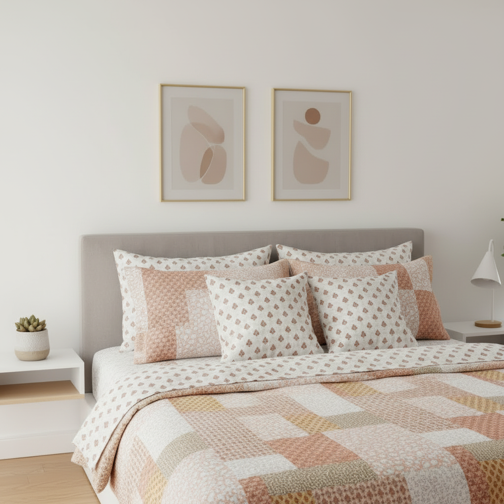 IV838 Cotton Duvet Cover Set - Without Filling