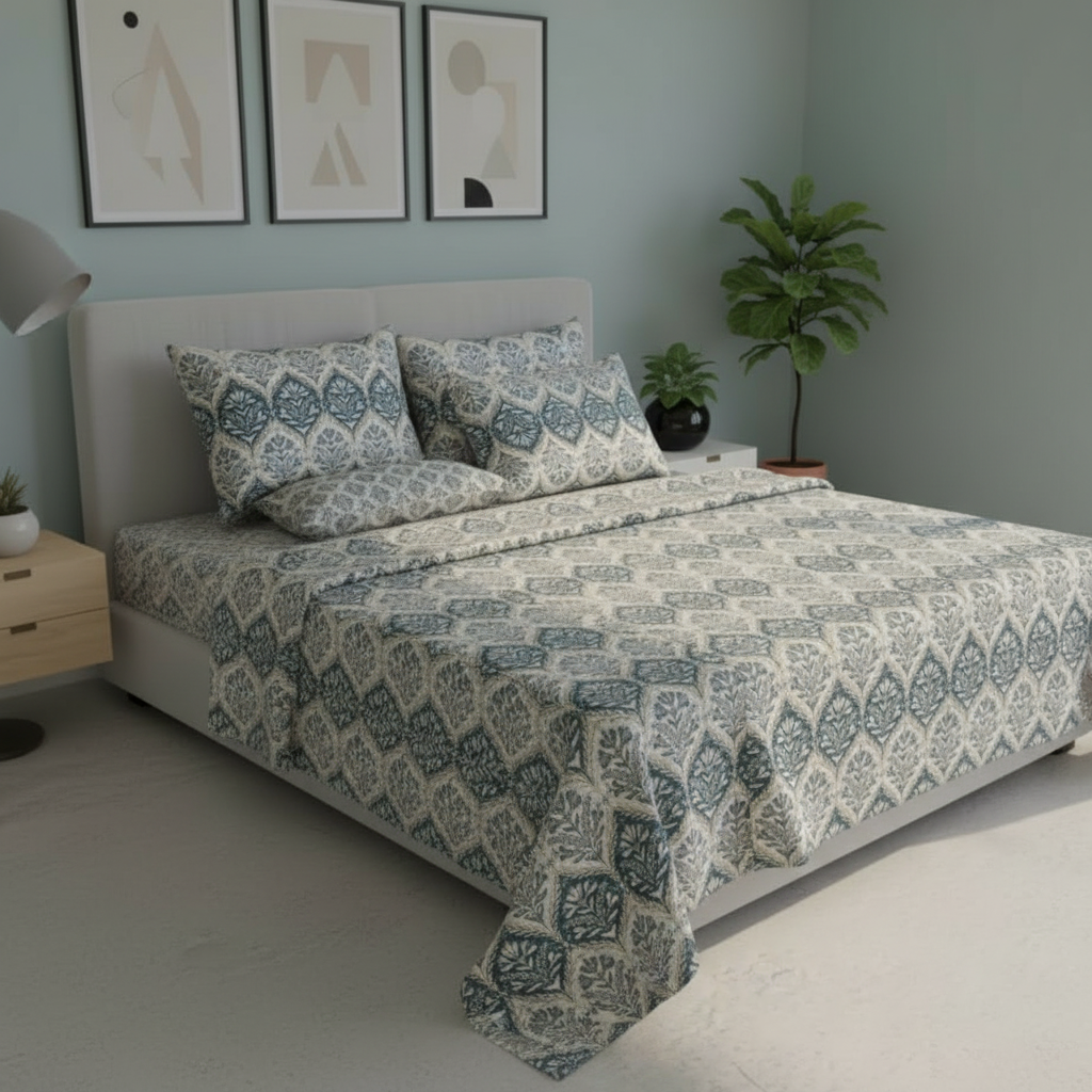 IVS016 Cotton Bed Sheet Set