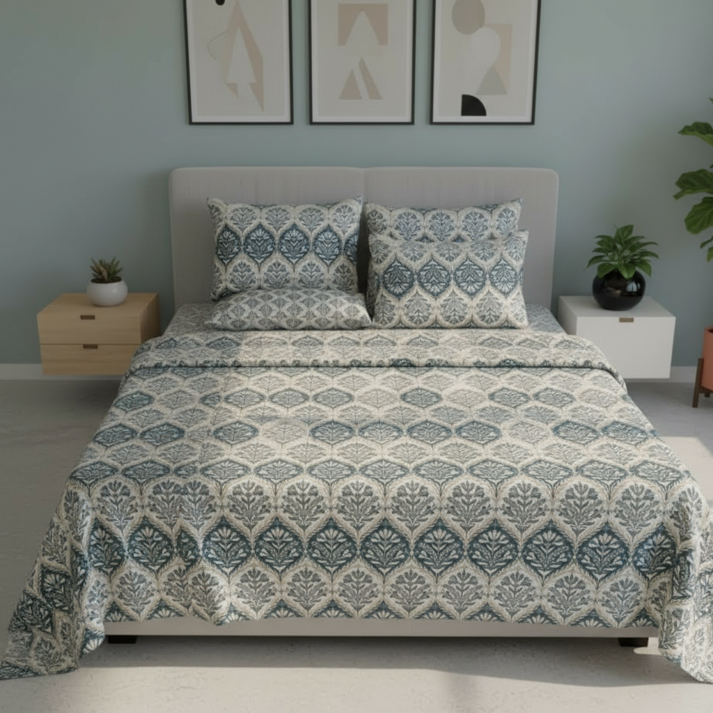 IVS016 Cotton Bed Sheet Set