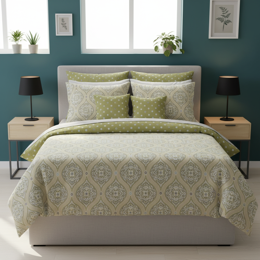 IV800 Cotton Duvet Cover Set - Without Filling