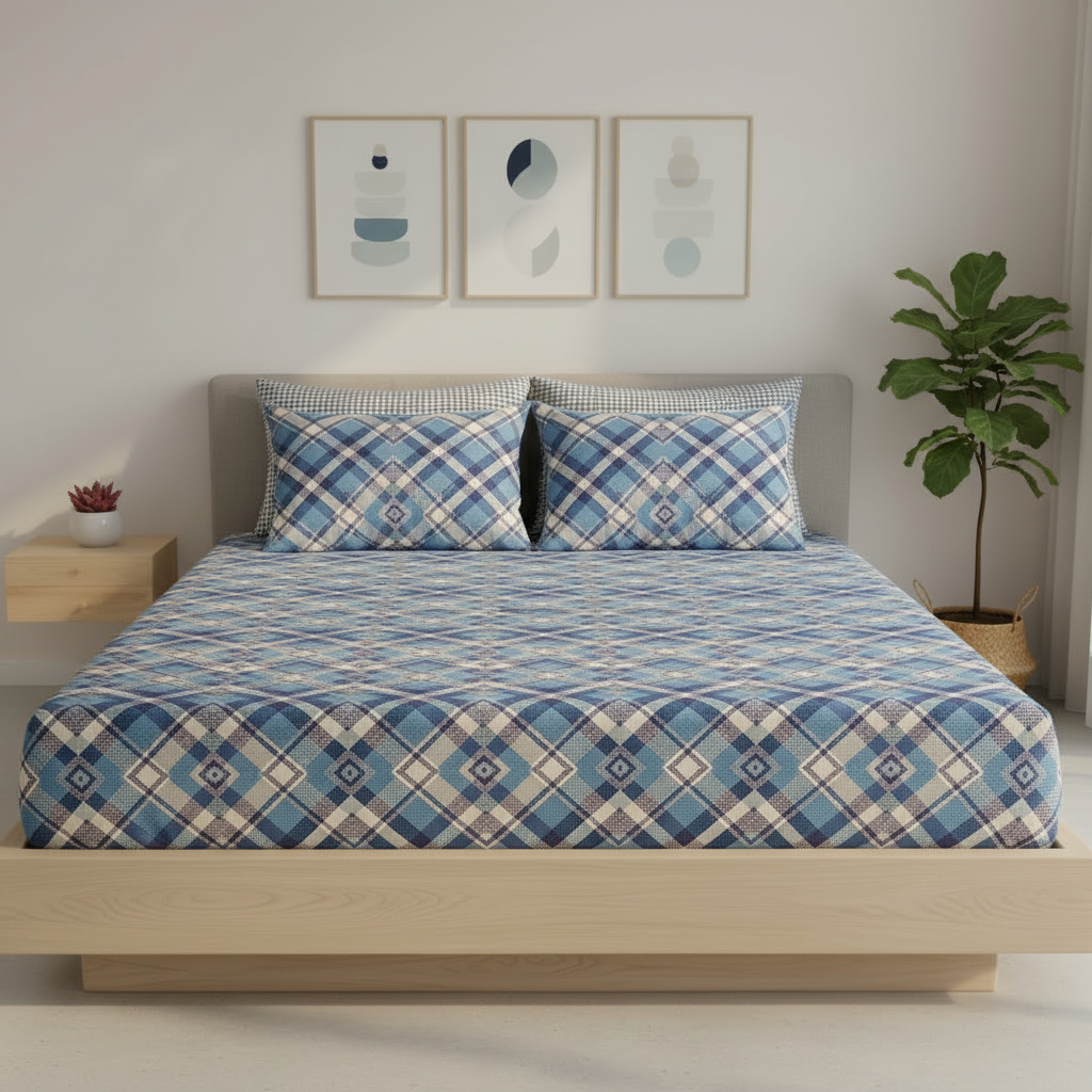 IVS021 Cotton Bed Sheet Set