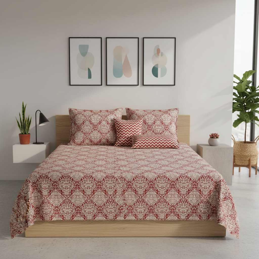 IVS013 Cotton Bed Sheet Set