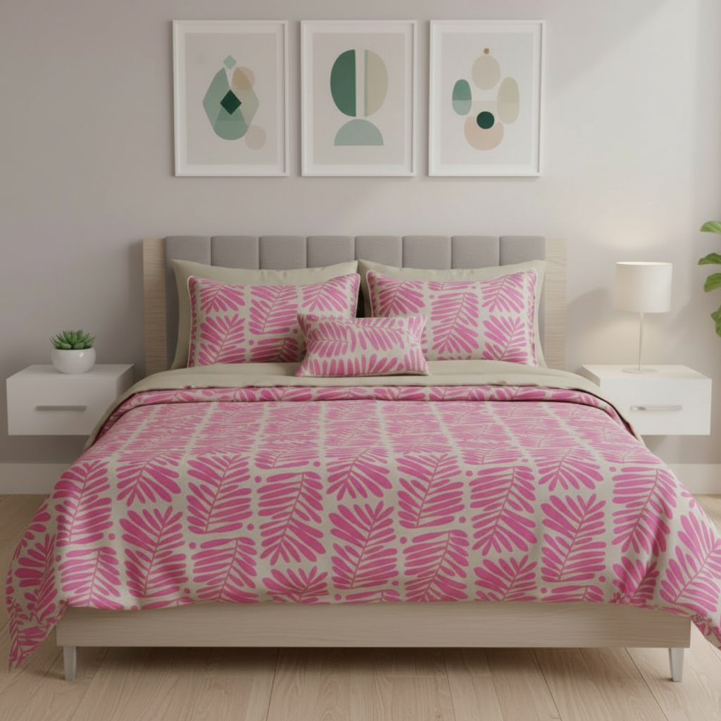 IV756 Cotton Duvet Cover Set - Without Filling