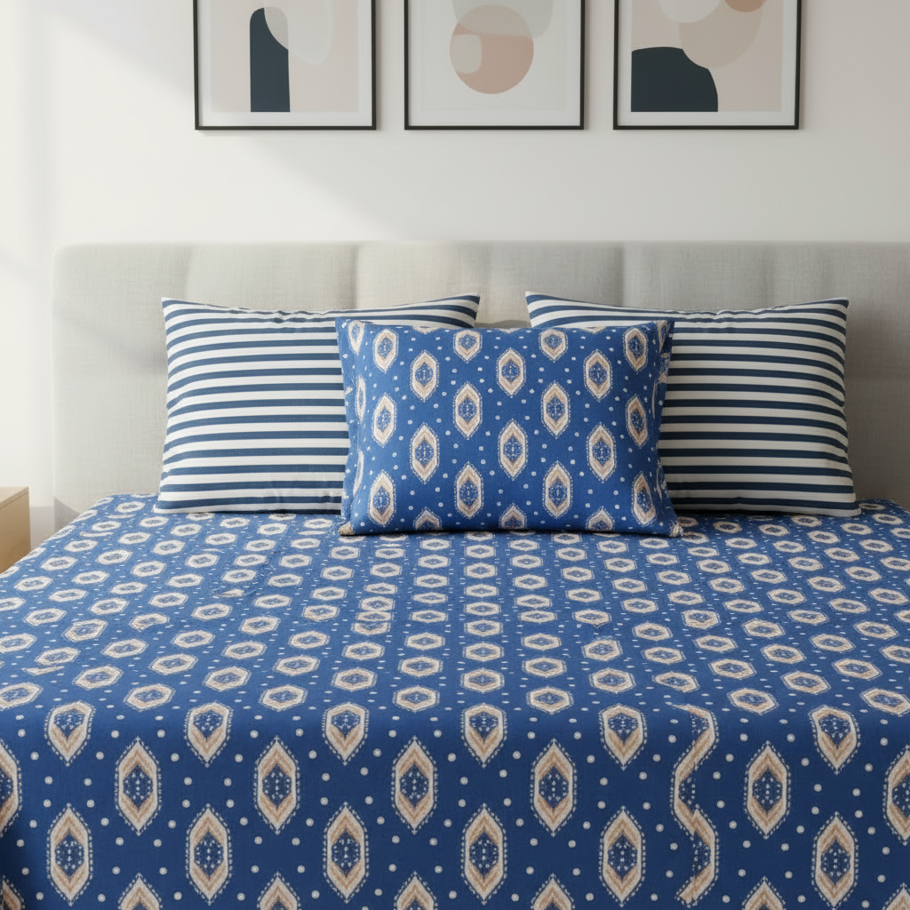 IVS821 Cotton Bed Sheet Set