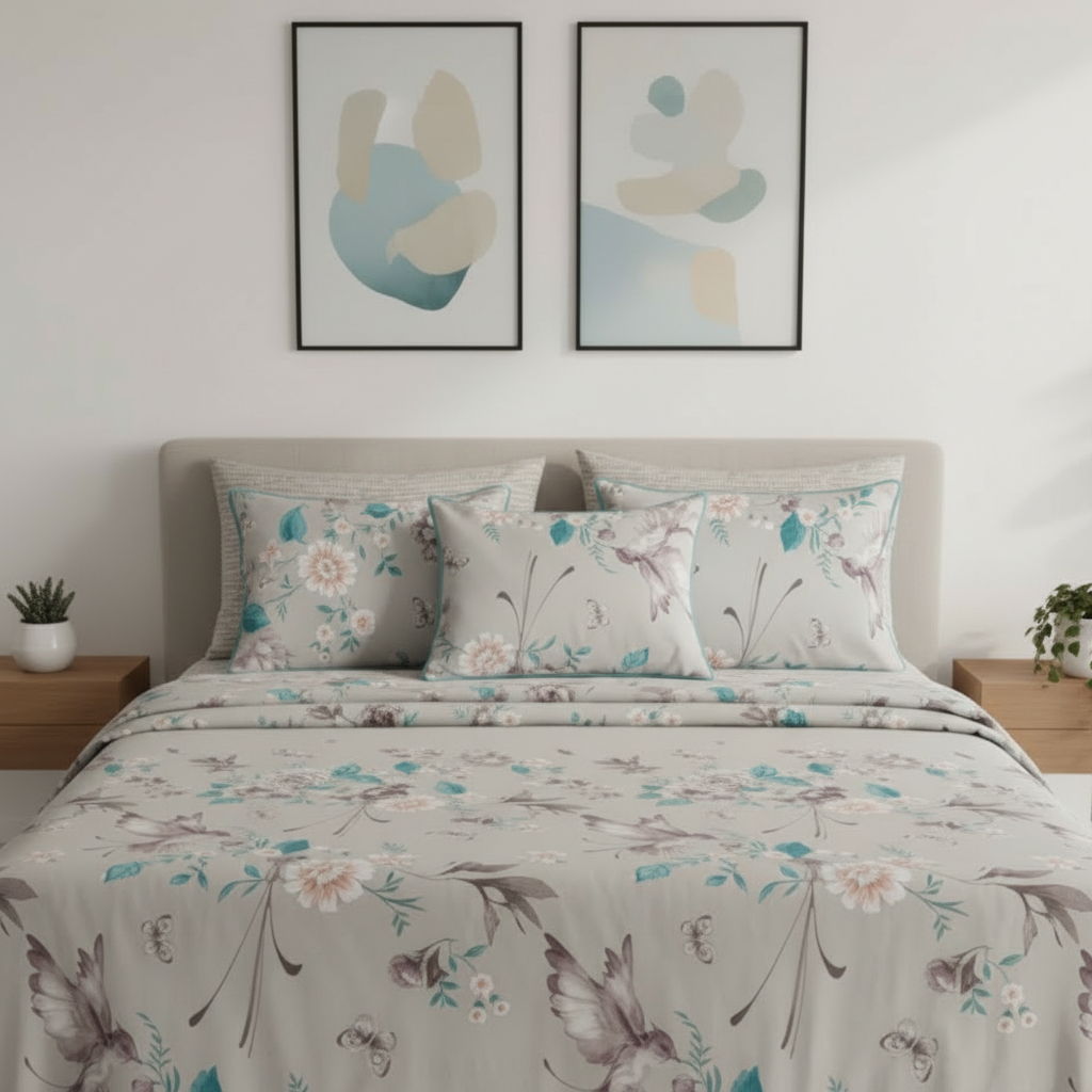 IVS008 Cotton Bed Sheet Set