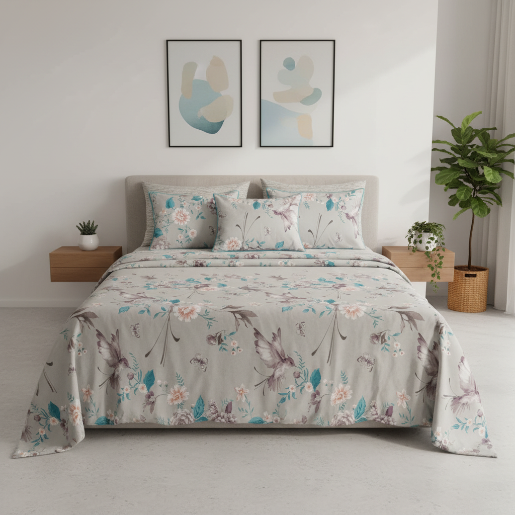 IVS008 Cotton Bed Sheet Set