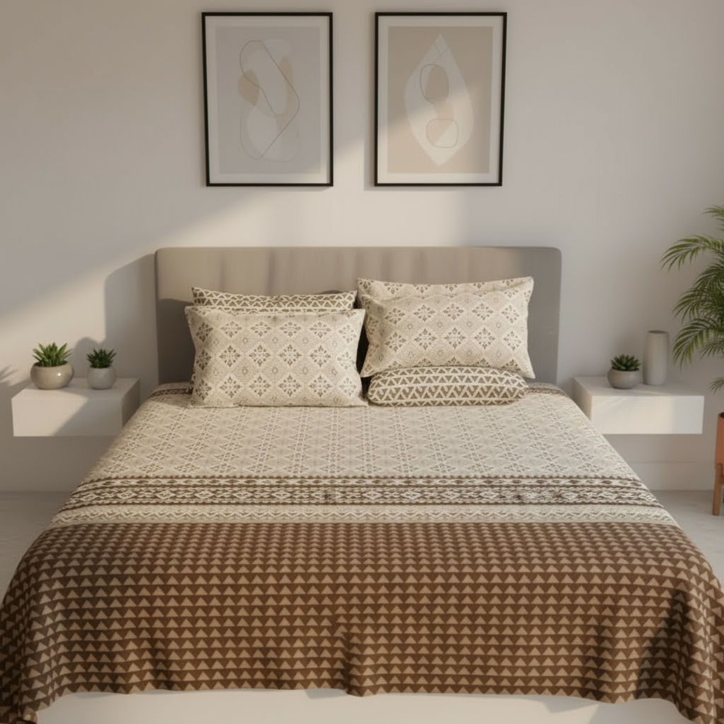 IVS014 Cotton Bed Sheet Set