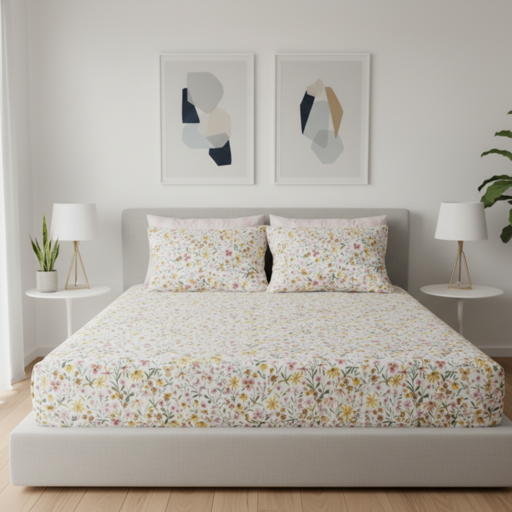 IVS733 Cotton Bed Sheet Set