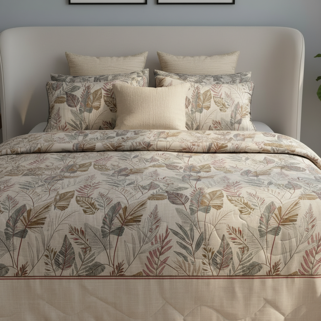 IV793 Cotton Comforter Set - Light Filling