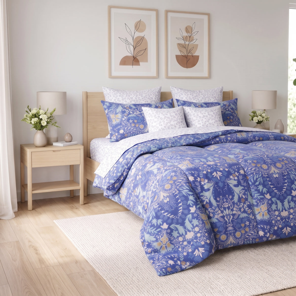 Aegean Garden Winter Comforter Set