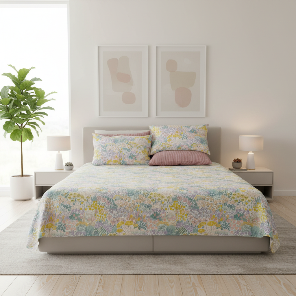 IVS731 Cotton Bed Sheet Set