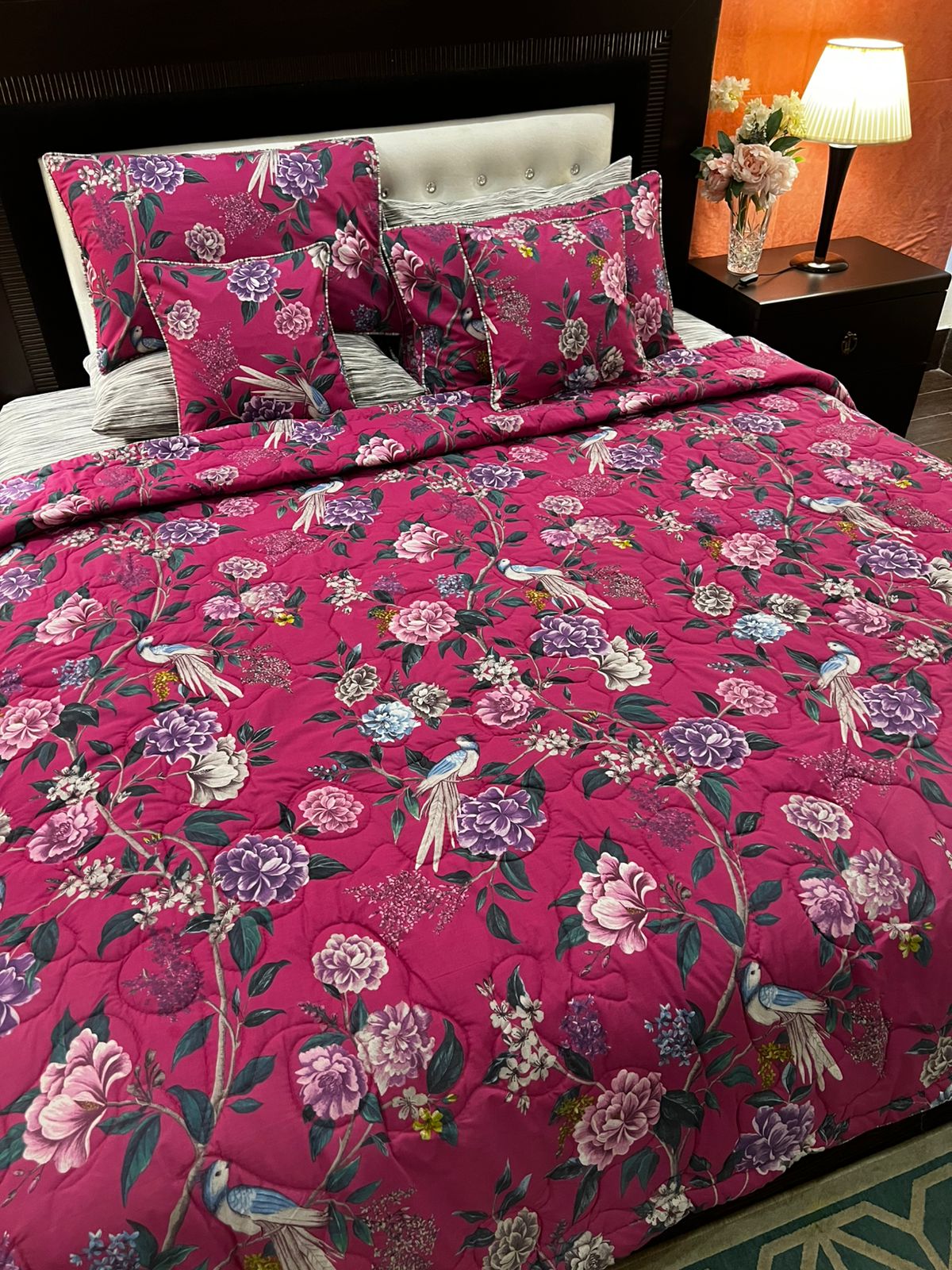 IV682 Cotton Comforter Set - Light Filling