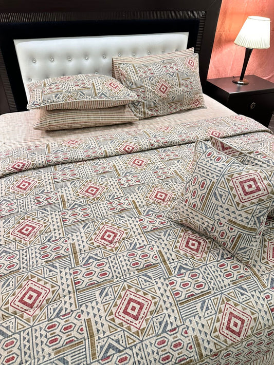 IV540 Cotton Comforter Set - Light Filling